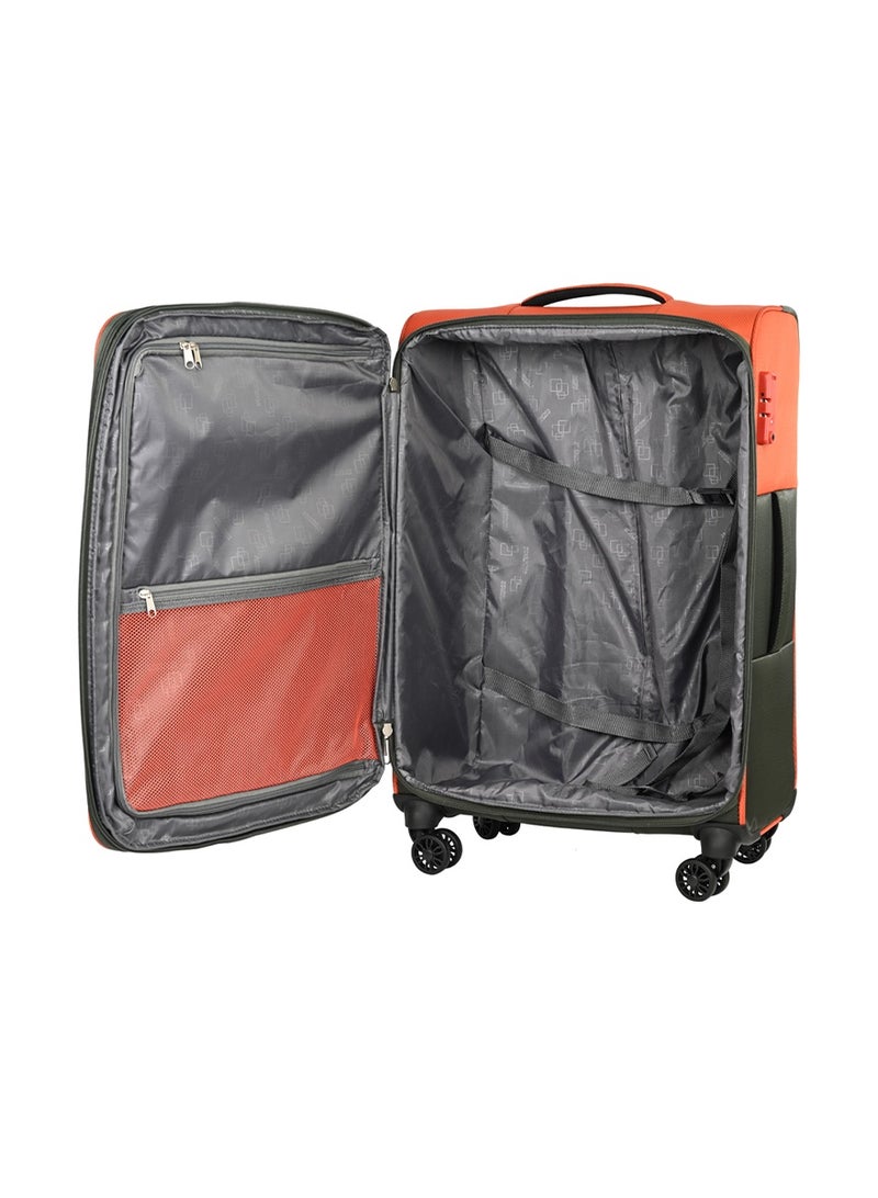 امريكان توريستر حقيبة سفر داشواي، مقاس  سم،  عجلات، بوليستر، برتقاليرمادي، قفل ، قابلة للتوسيع، جيب شبكي داخلي، سحاب ، تخزين أمامي، ضمان دولي  سنوات - Image 5